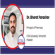 ICFAI University, Himachal Pradesh, Principal of Pharmacy: Dr. Bharat Parashar Interview